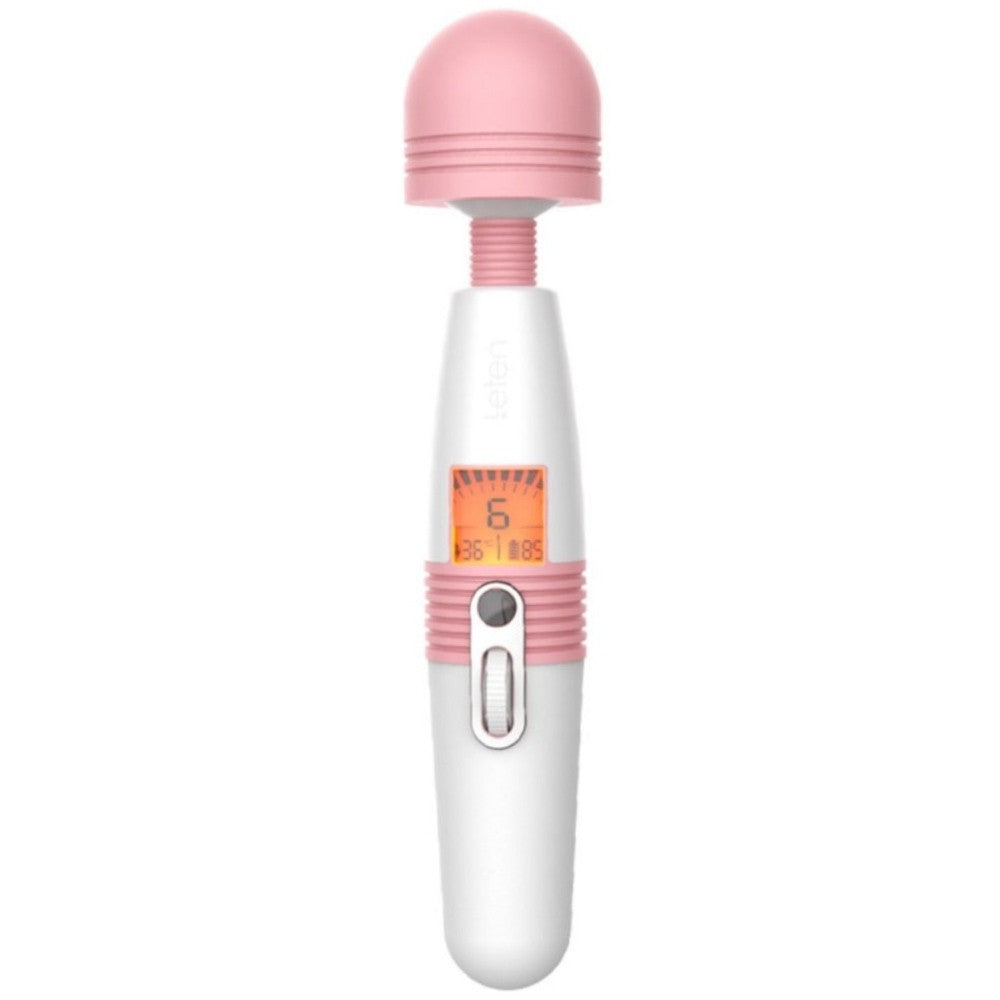 Leten Young Version Göstergeli ve Isıtmalı Masaj Wand Vibratör