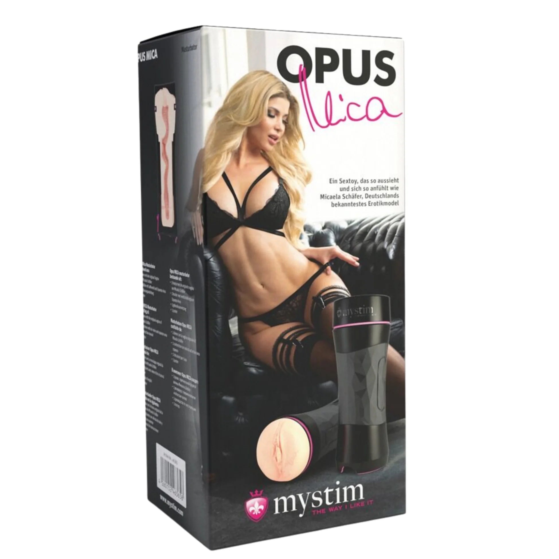 Mystim Opus Mica Cup Masturbation Vajina Mastürbatör