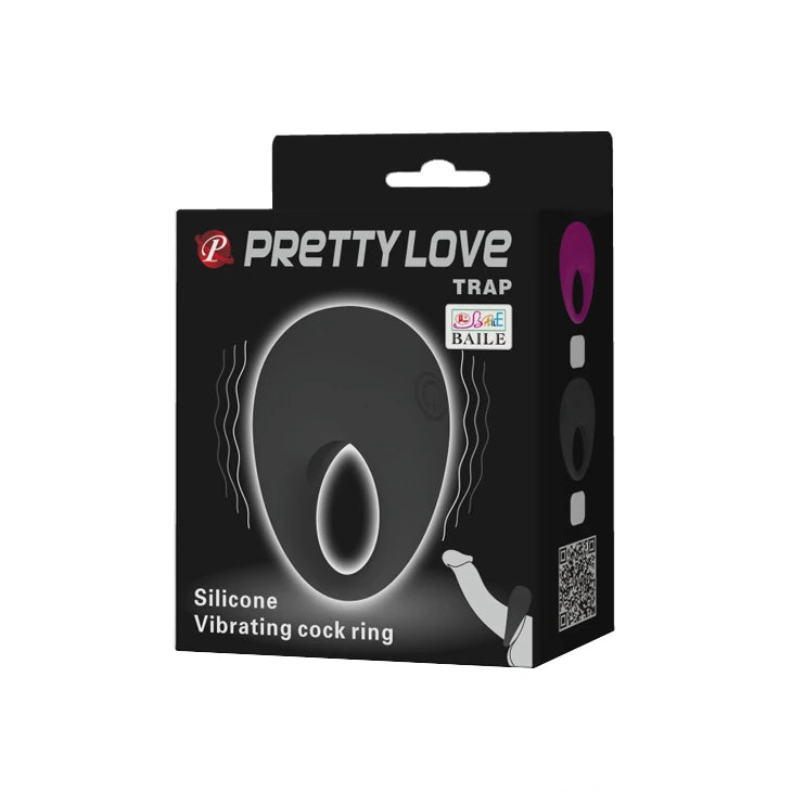 Pretty Love Trap Titreşimli Penis Halkası