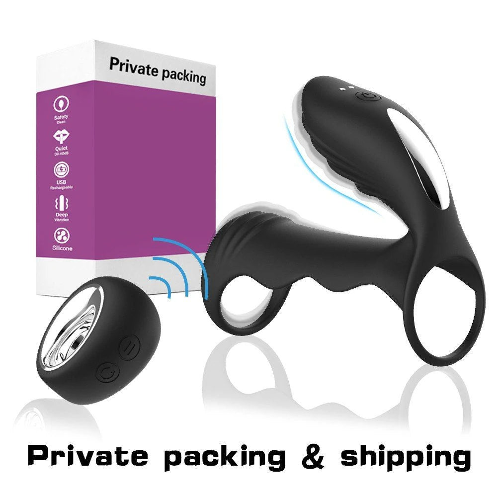 Frowzer Cockring Clitoral Stimulation Uzaktan Kumandalı Penis Kafesi