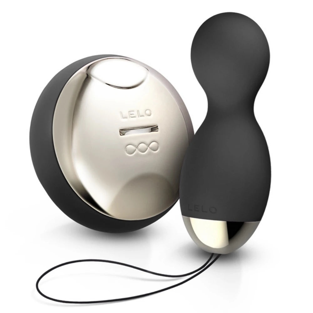 Lelo Hula Beads Uzaktan Kumandalı Kegel Egzersiz Topu Vibratör-Black