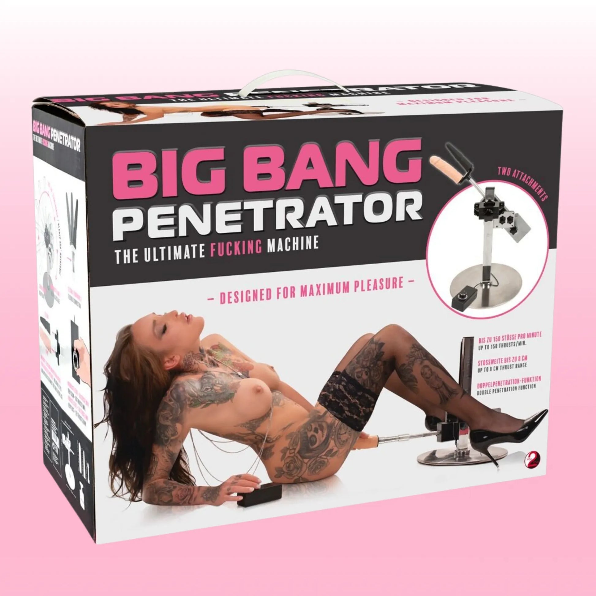 You2Toys Big Bang Penetrator Seks Makinesi