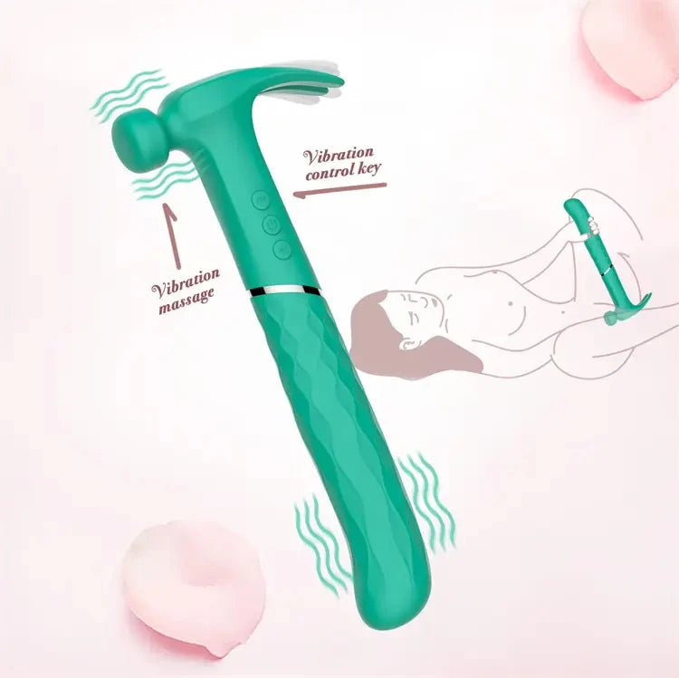 Frowzer Hammer Love Green Ultra Güçlü Çekiç Vibratör