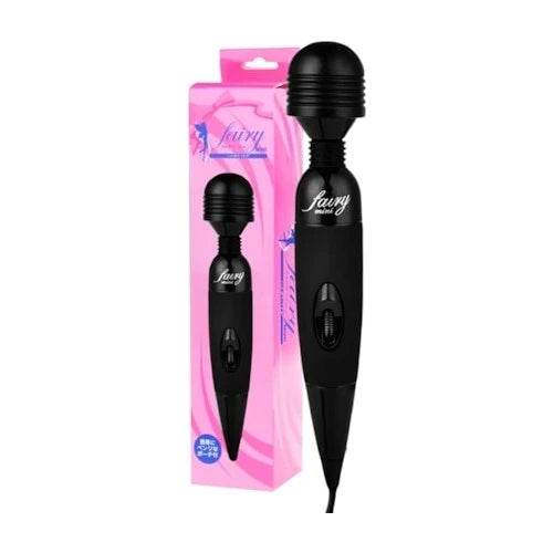 Frowzer Fairy Wand Güçlü Titreşimli Elektrikli Masaj Aleti-Black