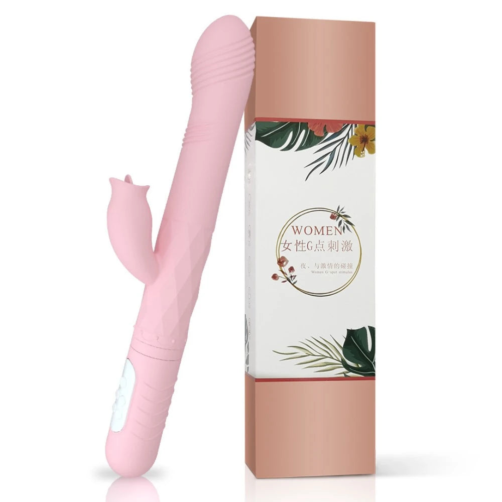 Frowzer Licking Thrusting Vibe İleri Hareketli Dil Vibratör