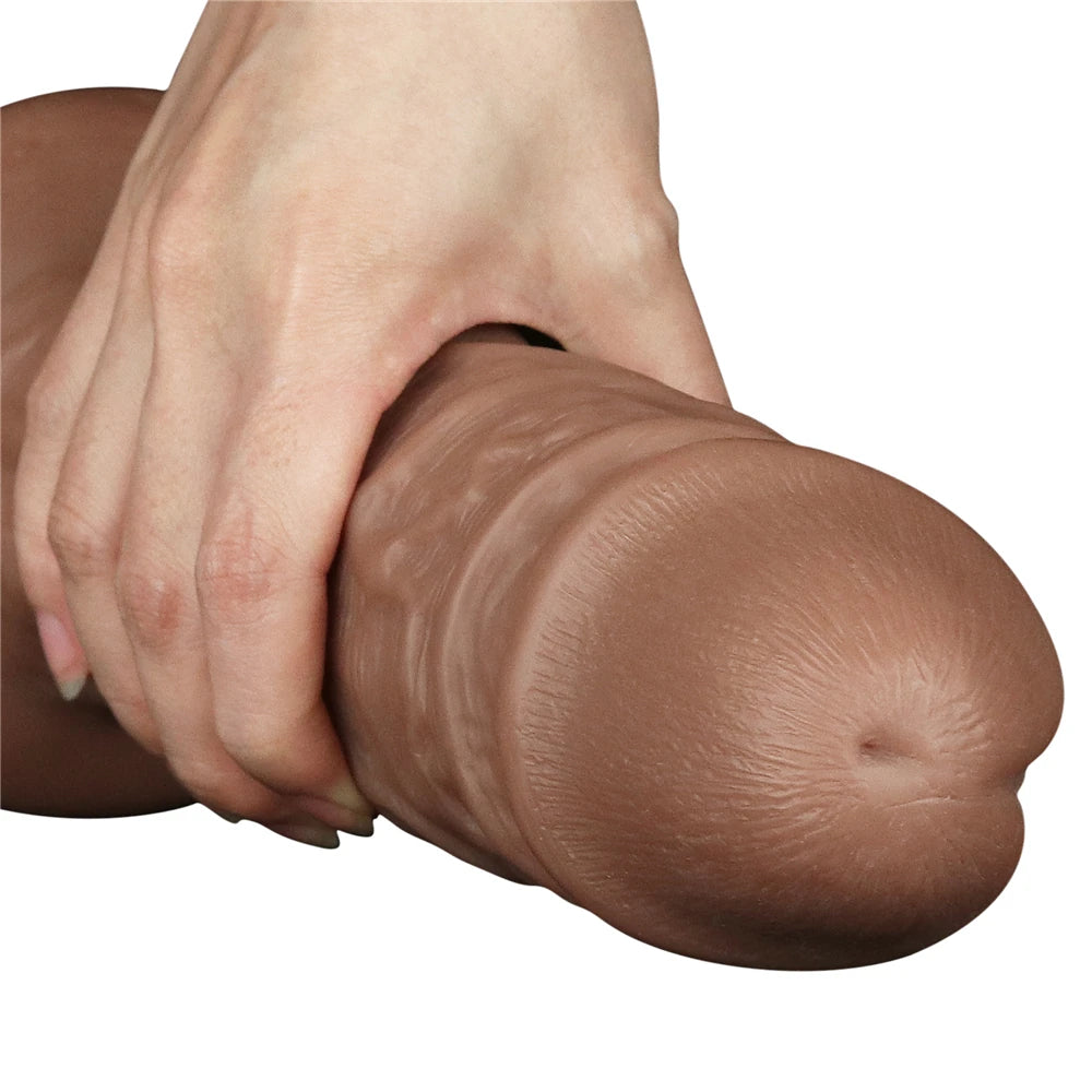 Lovetoy Realistic Chubby Vibrating Dildo 26.6 cm Büyük Realistik Penis LV111120