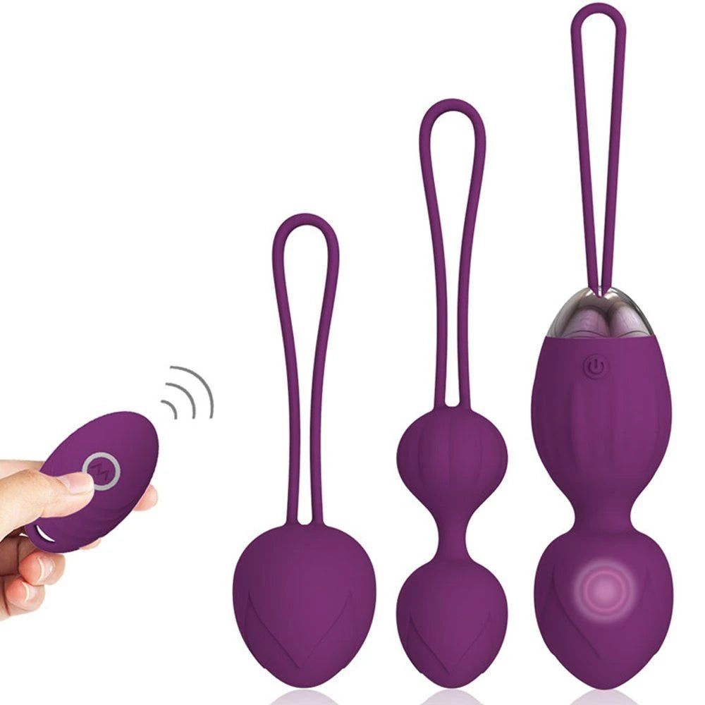 Frowzer Exuis Purple Uzaktan Kumandalı Kegel Egzersiz Topu