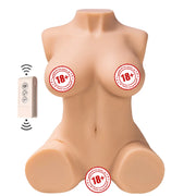 Shequ Britney Emişli ve Titreşimli Yarım Vücut Masturbator SQ-MAS20028