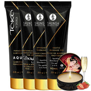 Shunga Geisha's Secrets Set Strawberyy Masaj Jel Seti