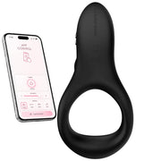 Lovense Diamo Telefon Kontrollü Titreşimli Penis Halkası