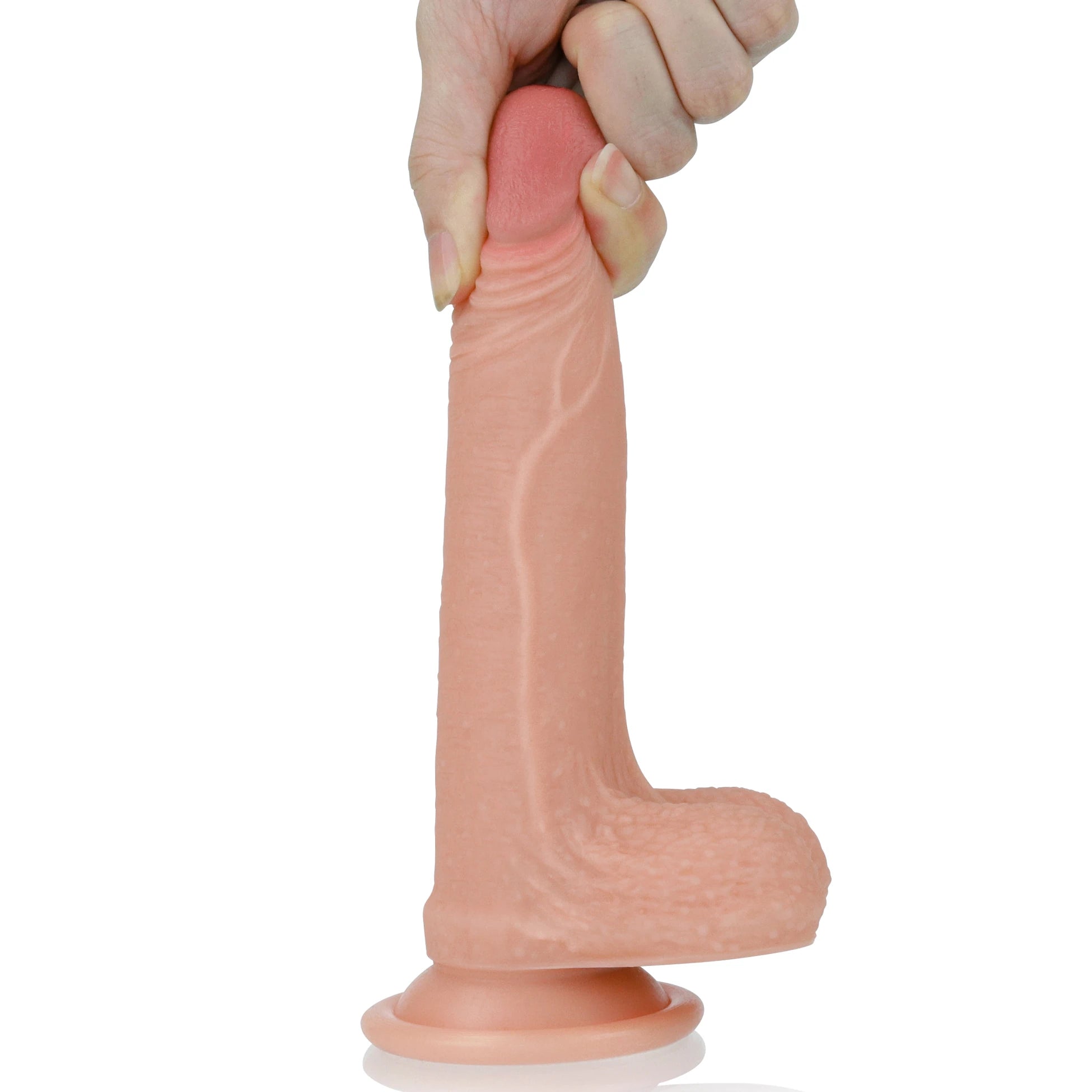 Lovetoy Dual Layered Silicone Cock 18 cm Realistik Penis LV4001F