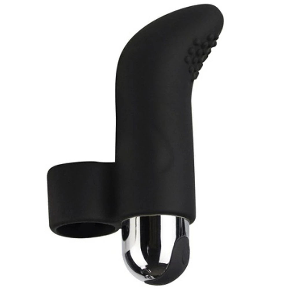 Frowzer Finger Vibe Çift Yönlü USB Şarjlı Parmak Vibratör-Black