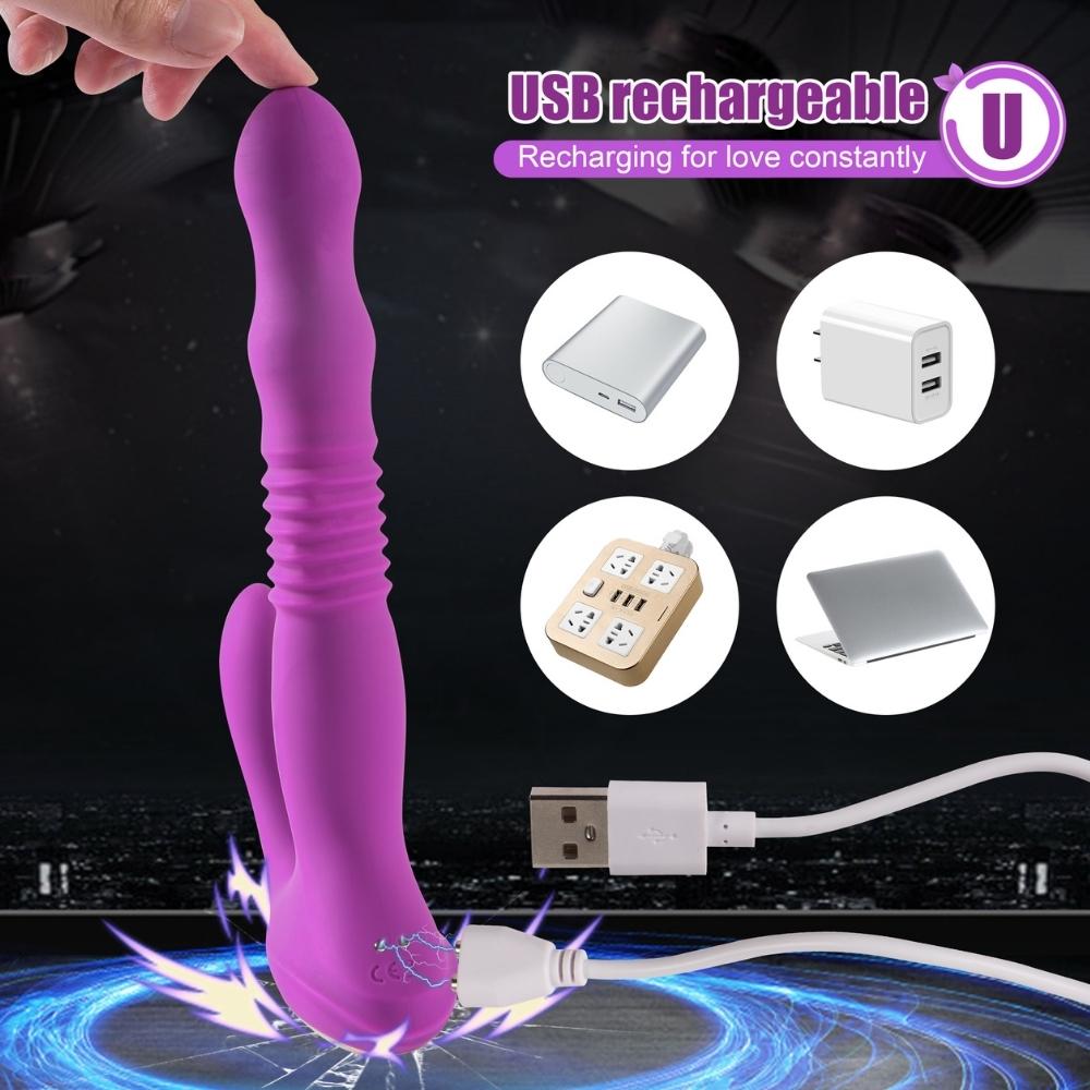 Shequ Ariel Telescopic İleri Geri Hareketli Vibratör