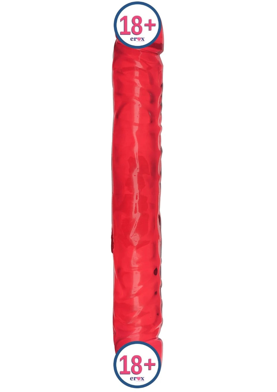 Doc Johnson Crystal Jellies 30 Cm Çift Taraflı Realistik Jel Penis