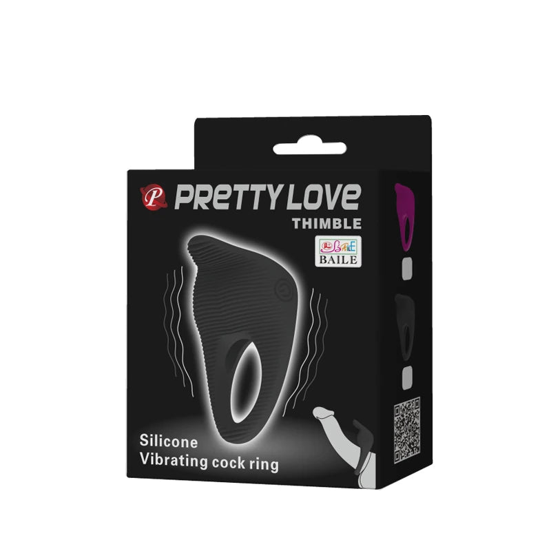 Pretty Love Thimble Titreşimli Penis Halkası