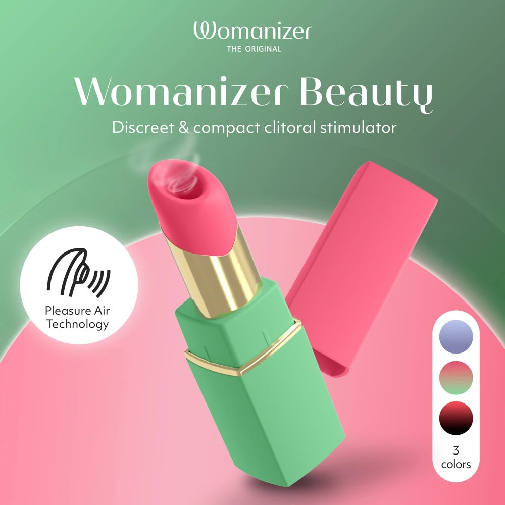 Womanizer Beauty Temassız Hava Dalgalı Klitoral Ruj Vibratör