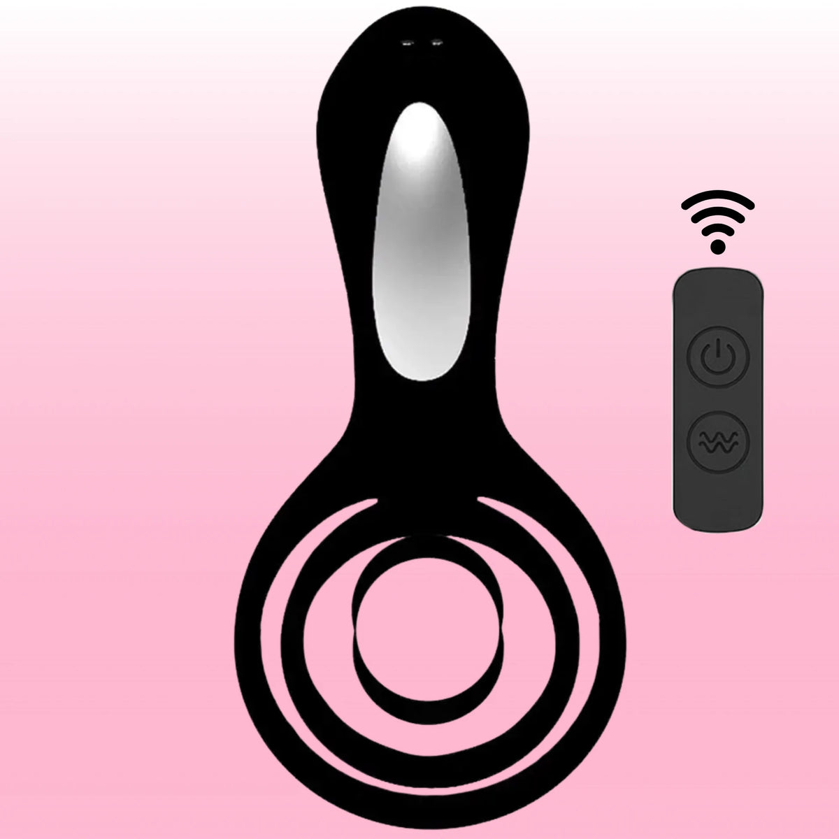 Frowzer Cockring Clitoral Stimulation Uzaktan Kumandalı Penis Kafesi
