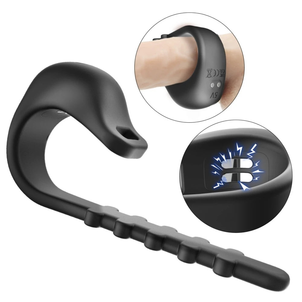 Frowzer Lightning Ring Titreşimli Klitoris Uyarıcı Ayarlanabilir Penis Halkası