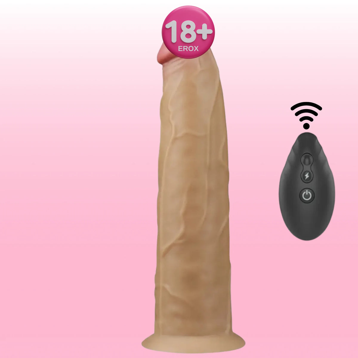 Lovetoy Dual Layered Platinum Silicone 20.5 Cm Titreşimli Realistik Penis