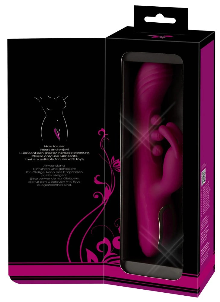 Javida 2 Fonksiyonlu Vuruşlu ve Titreşimli Rabbit Vibratör