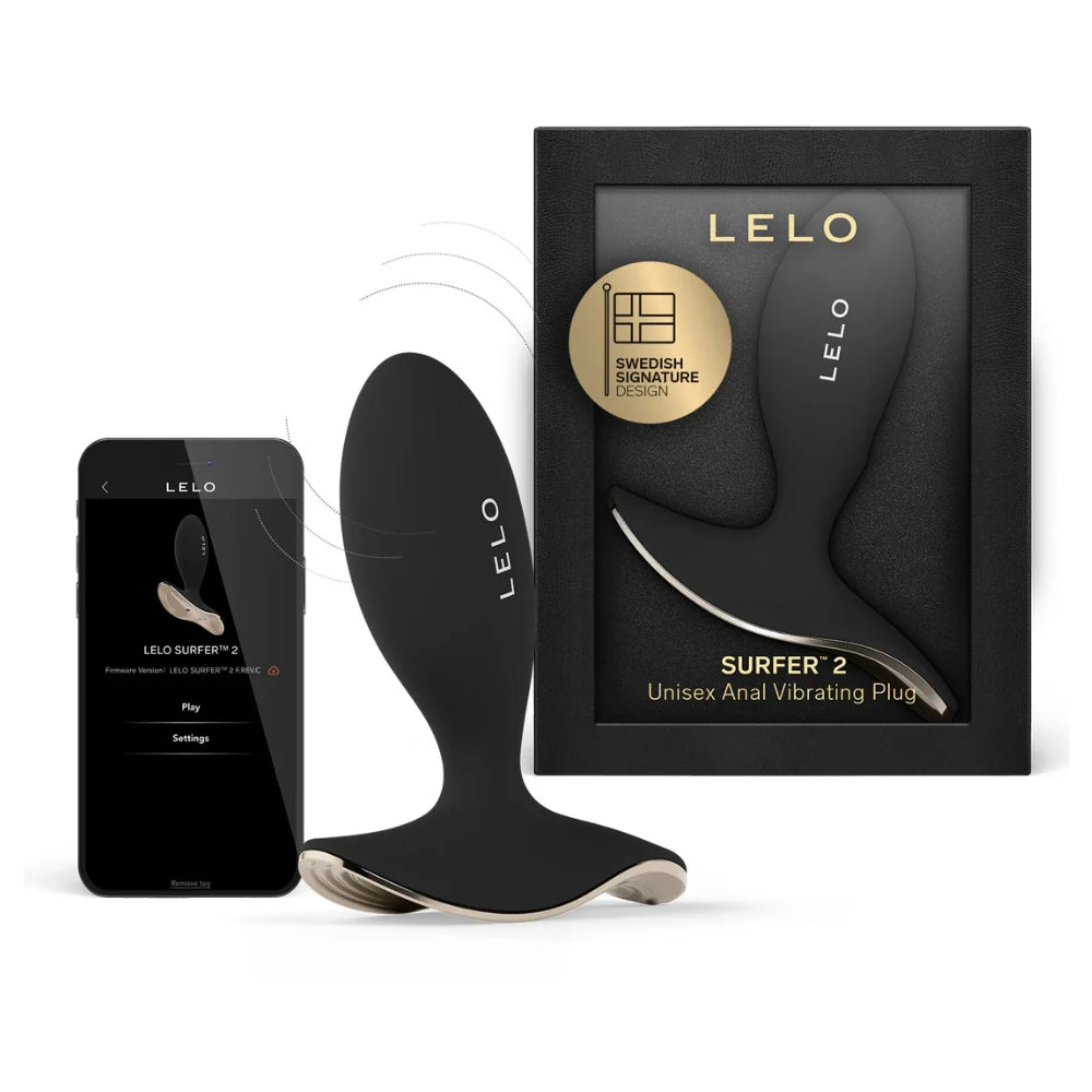 Lelo Surfer 2 Telefon Kontrollü Unisex Titreşimli Anal Plug