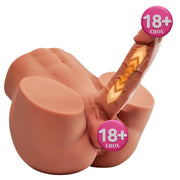 Frowzer Masturbation İleri Geri Haraketli Titreşimli Dildo ve Kalça Mastürbatör