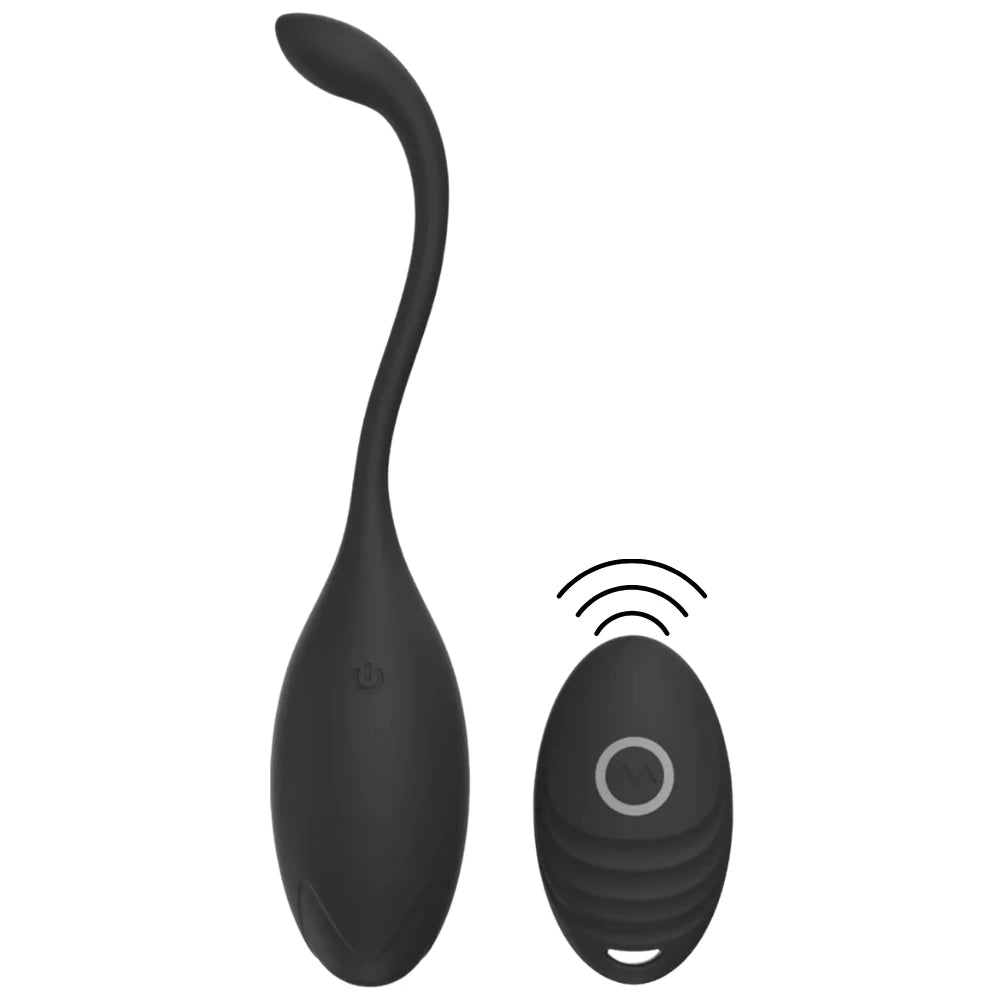 Frowzer Benwa Balls Uzaktan Kumandalı Kegel Egzersiz Vibratörü-Black