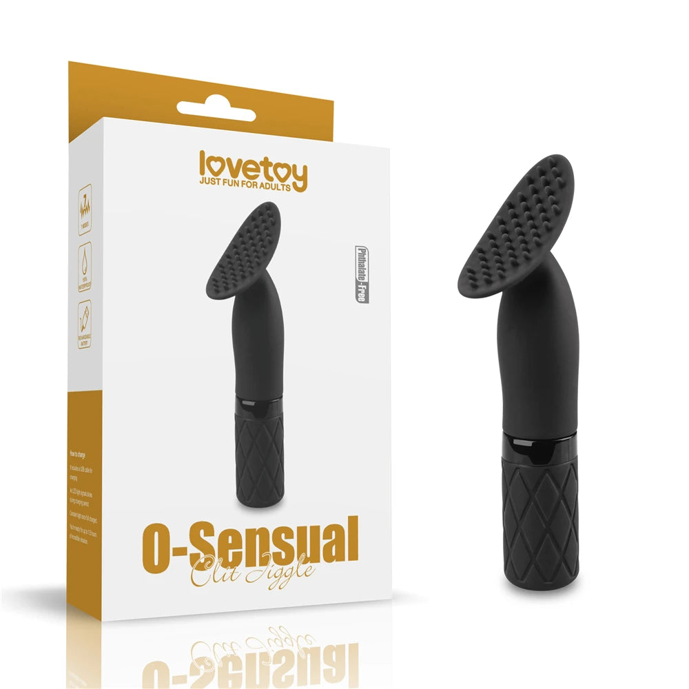 Lovetoy O-Sensual Clit Jiggle 7 Farklı Titreşimli Çok Yönlü Vibratör LV431215