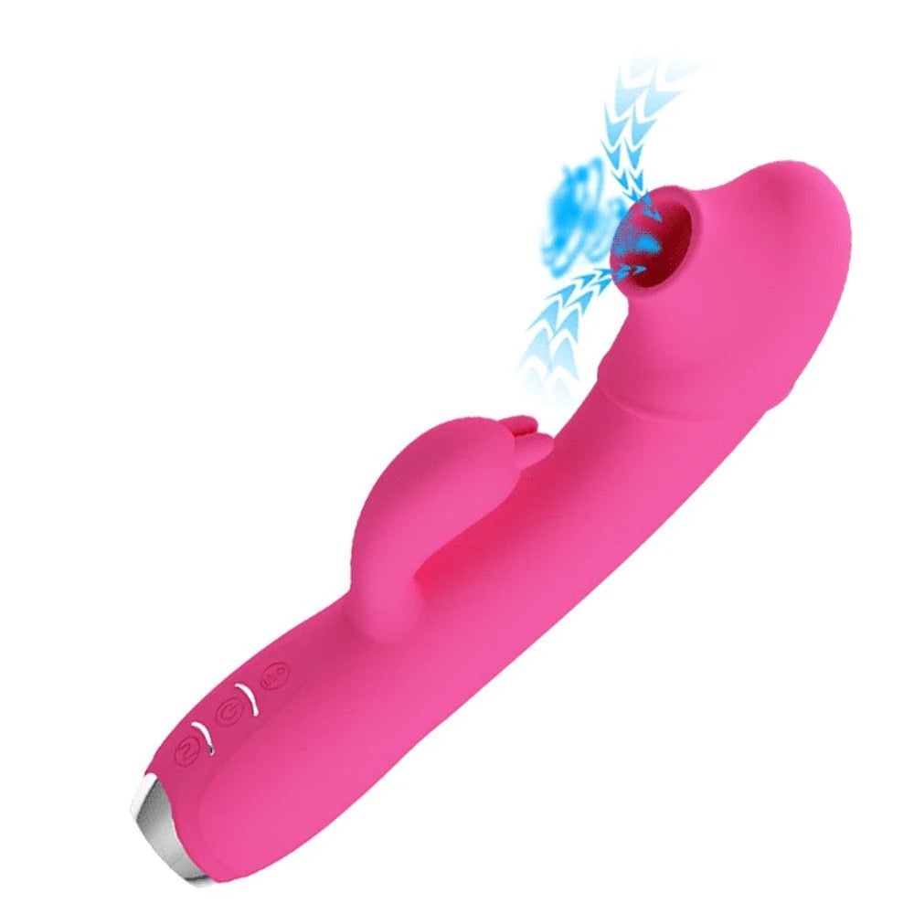 Pretty Love Regina Pink Nabız Darbeli ve İtici Güç Rabbit Vibratör