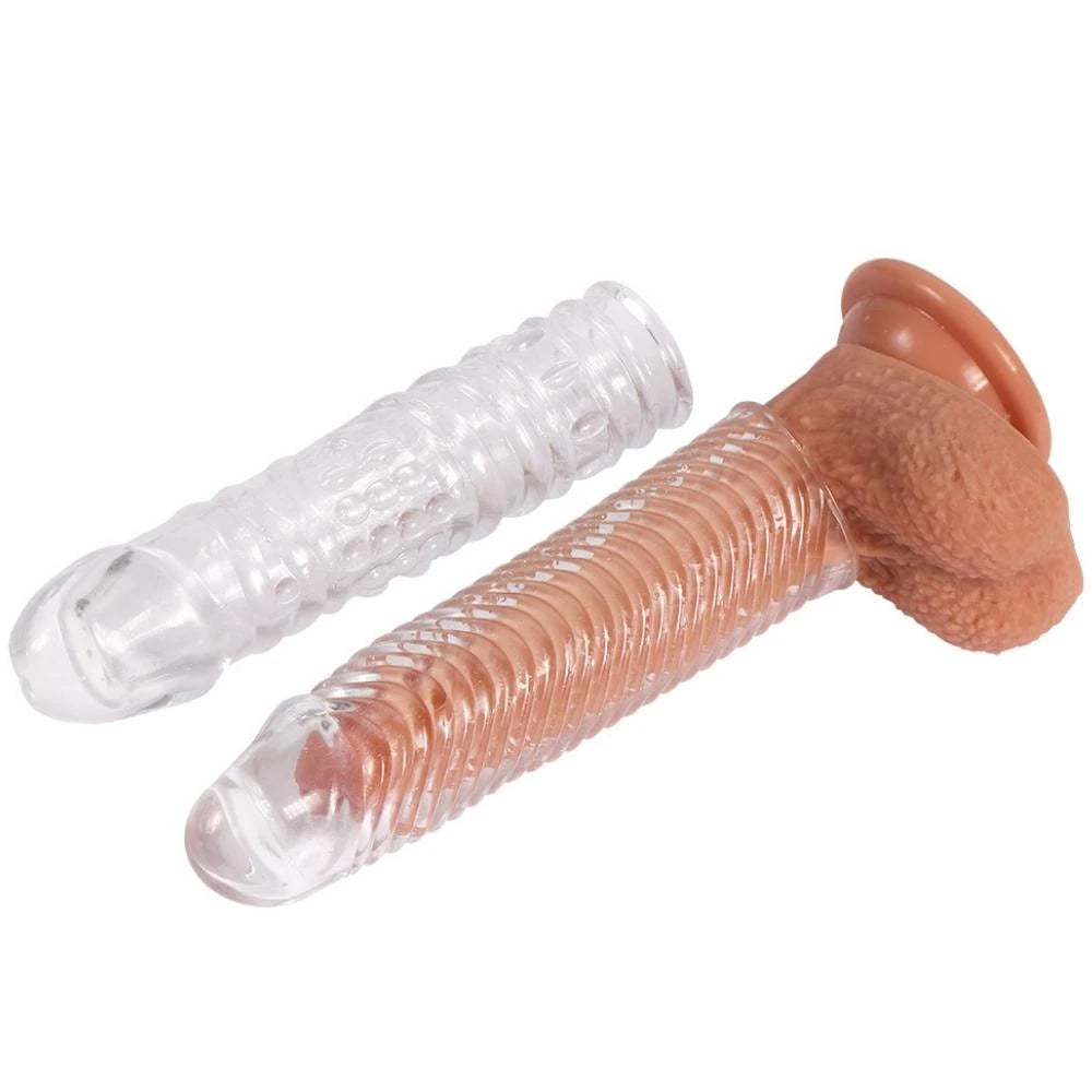 Shequ Dylan Silikon Şeffaf Penis Kılıfı
