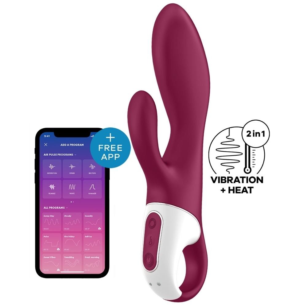 Satisfyer Heated Affair Isıtmalı ve Telefon Kontrollü Rabbit Vibratör