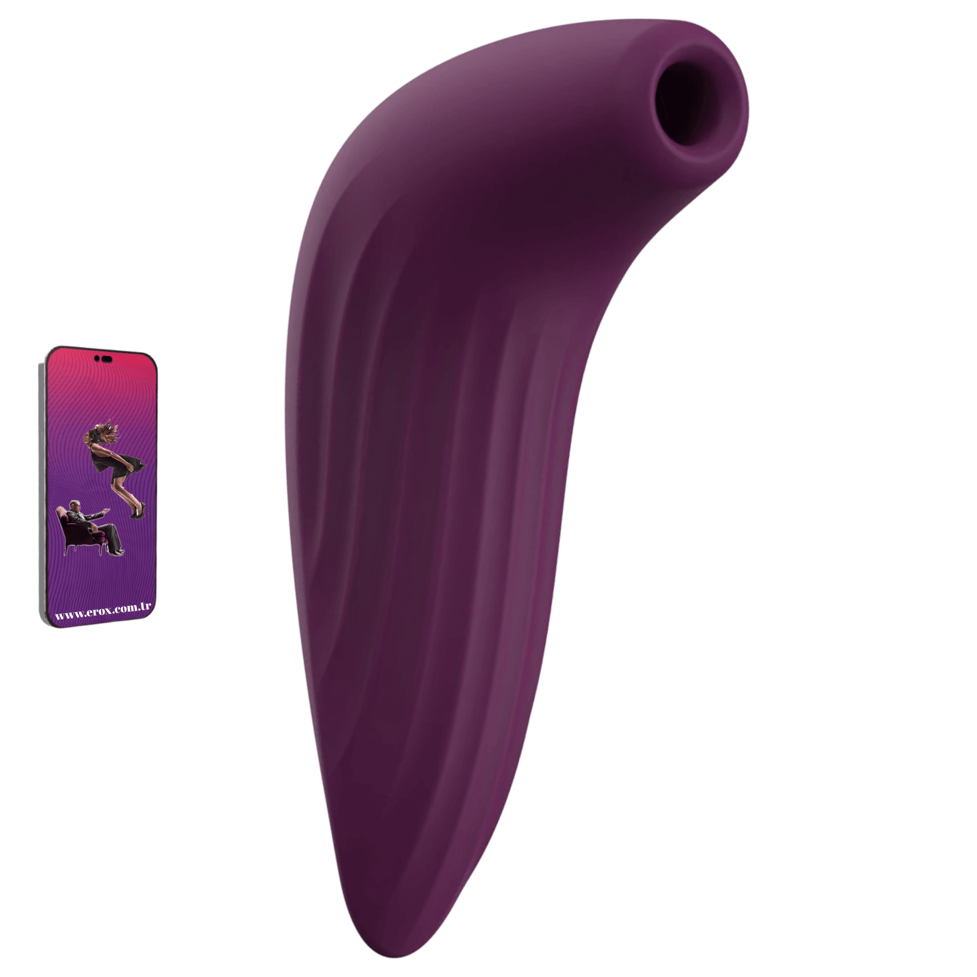 Svakom Pulse Union Telefon Kontrollü Emiş Güçlü Vibratör