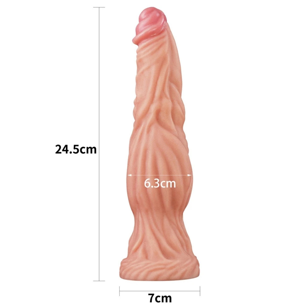 Lovetoy Dual Layered Nature Cock 24.5 Cm Realistik Penis LV411025