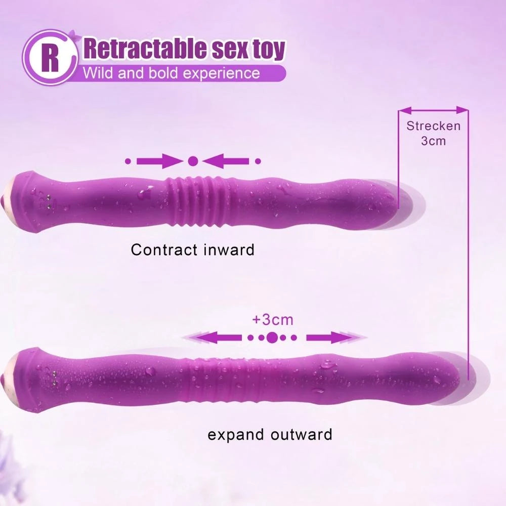 Shequ Ariel Telescopic İleri Geri Hareketli Vibratör