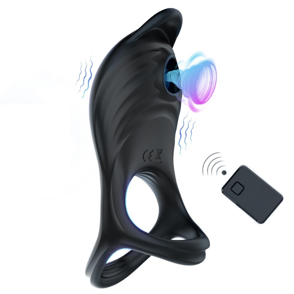 Erox Thicken Widen Uzaktan Kumandalı Klitoral Penis Halkası