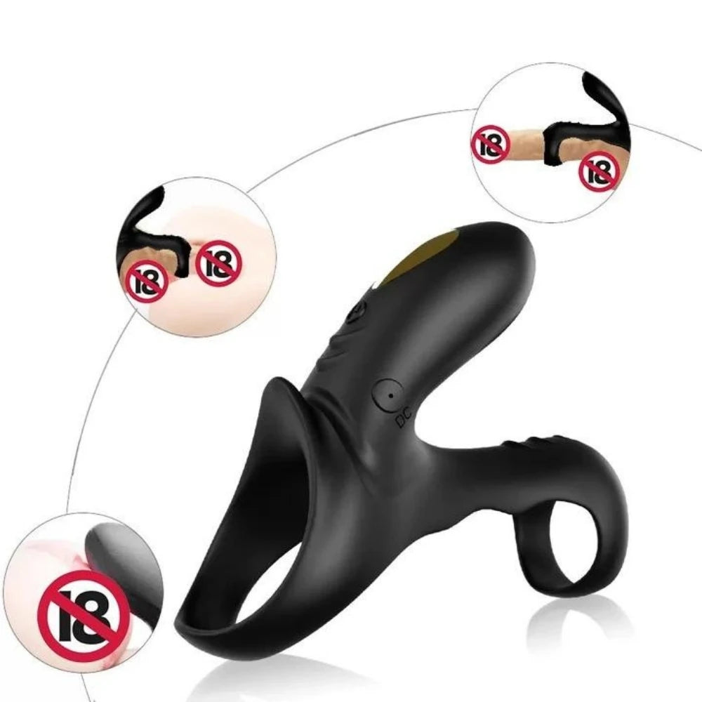 Frowzer Ranger Pro Klitoris ve G Noktası Uyarıcı Penis Halkası