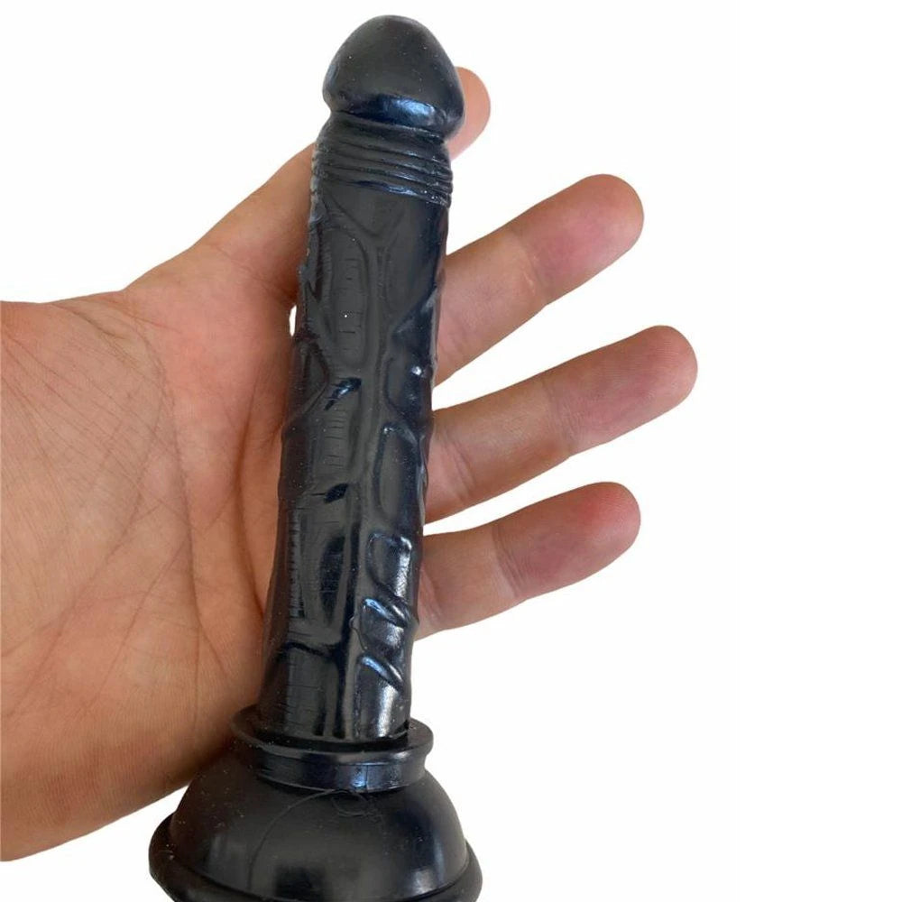 Frowzer Jelly Silicone 14.5 cm Anal ve Vajinal Realistik Penis-Black