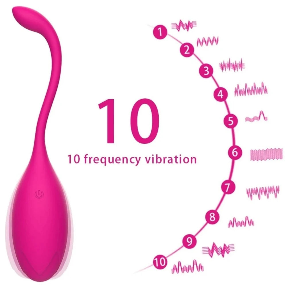 Frowzer Benwa Balls Uzaktan Kumandalı Kegel Egzersiz Vibratörü-Purple