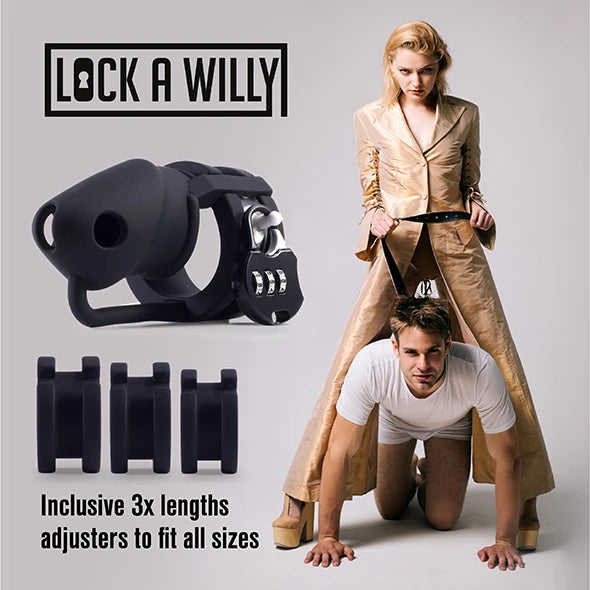 Lock A Willy Silikon Penis Kilidi