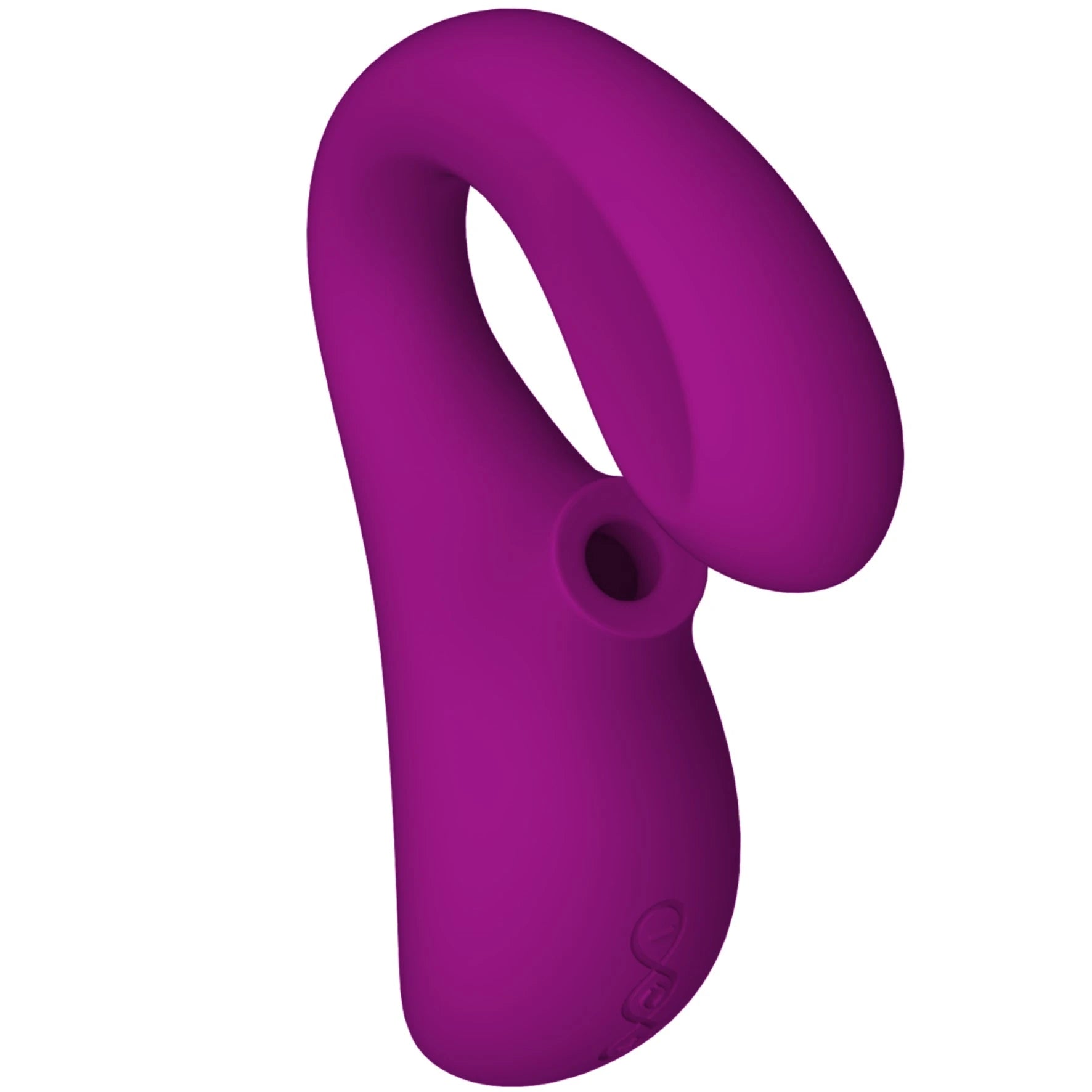 Lelo Enigma Dual Stimulation Sonic Massager Deep Rose Çift İşlevli Vibratör