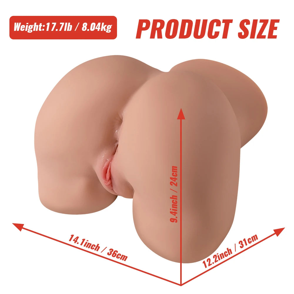 Shequ Danae İleri Geri Hareketli Realistik Kalça Masturbator SQ-MAT50120