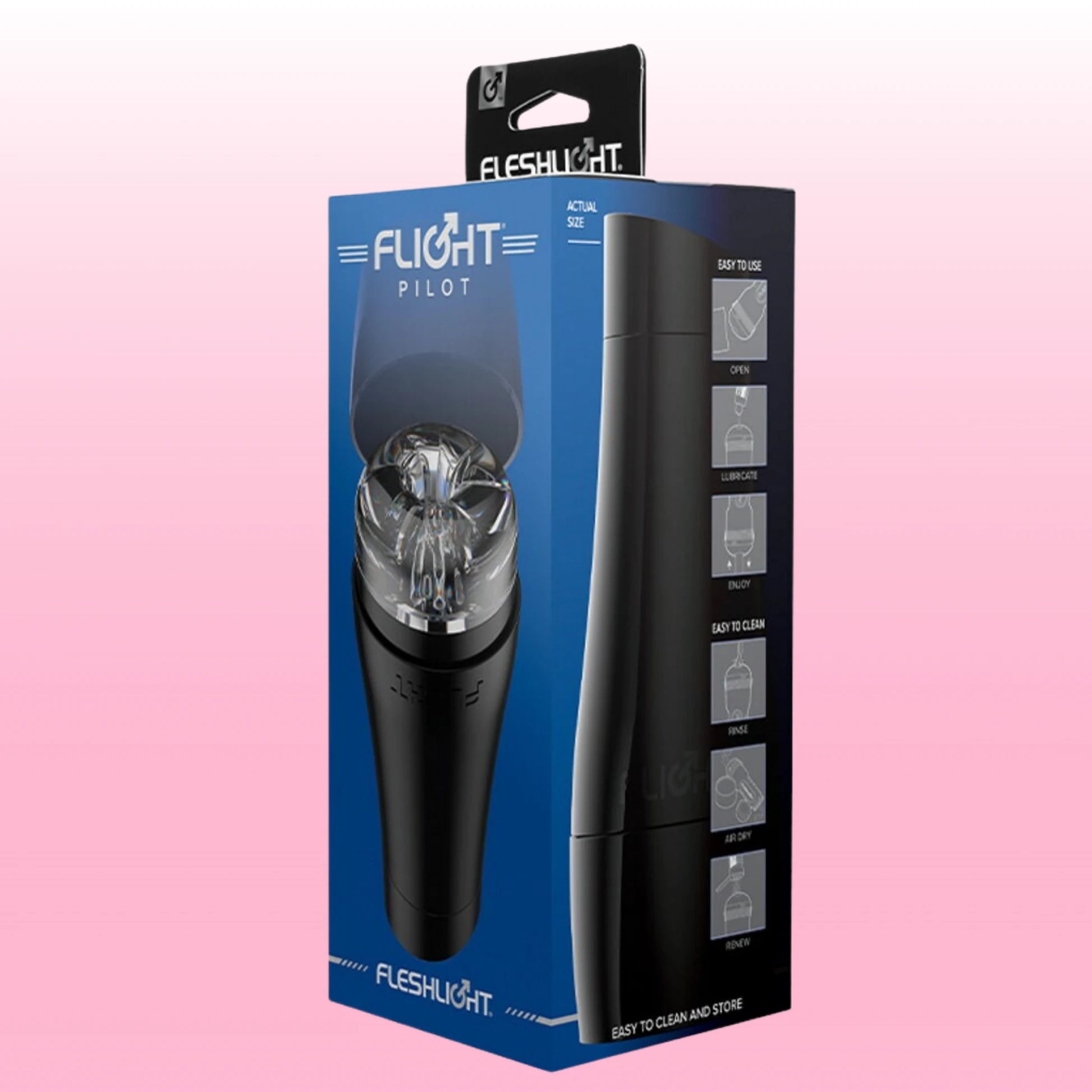 Original Fleshlight Flight Pilot Vajina Mastürbatör