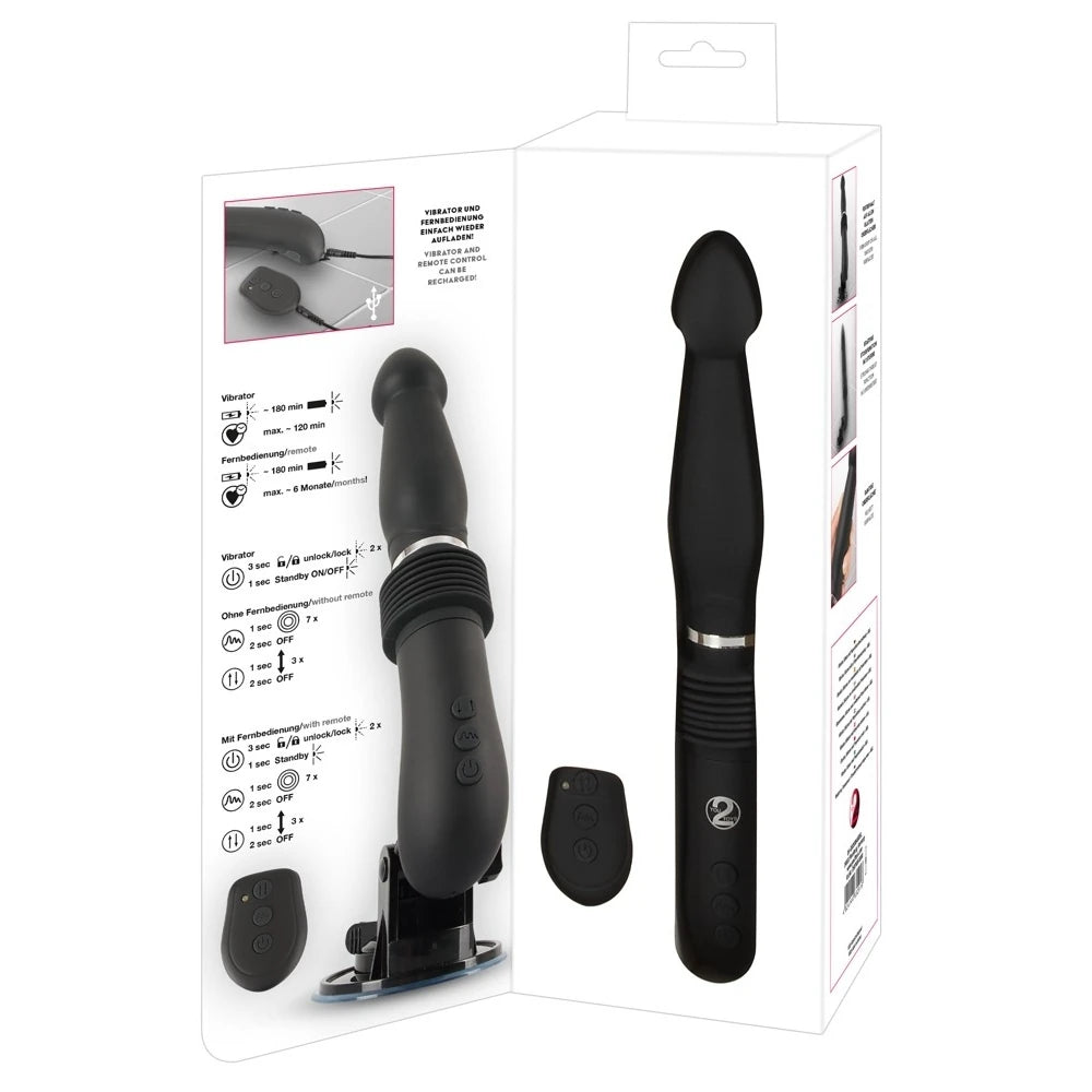 You2Toys RC Fucking Machine İleri Geri Hareketli Vantuzlu Vibratör
