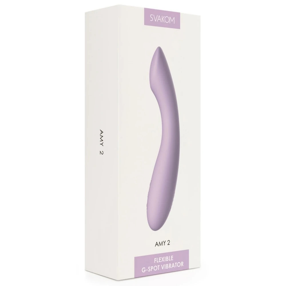 Svakom Amy 2 Flexible G-Spot Clitoral Vibratör