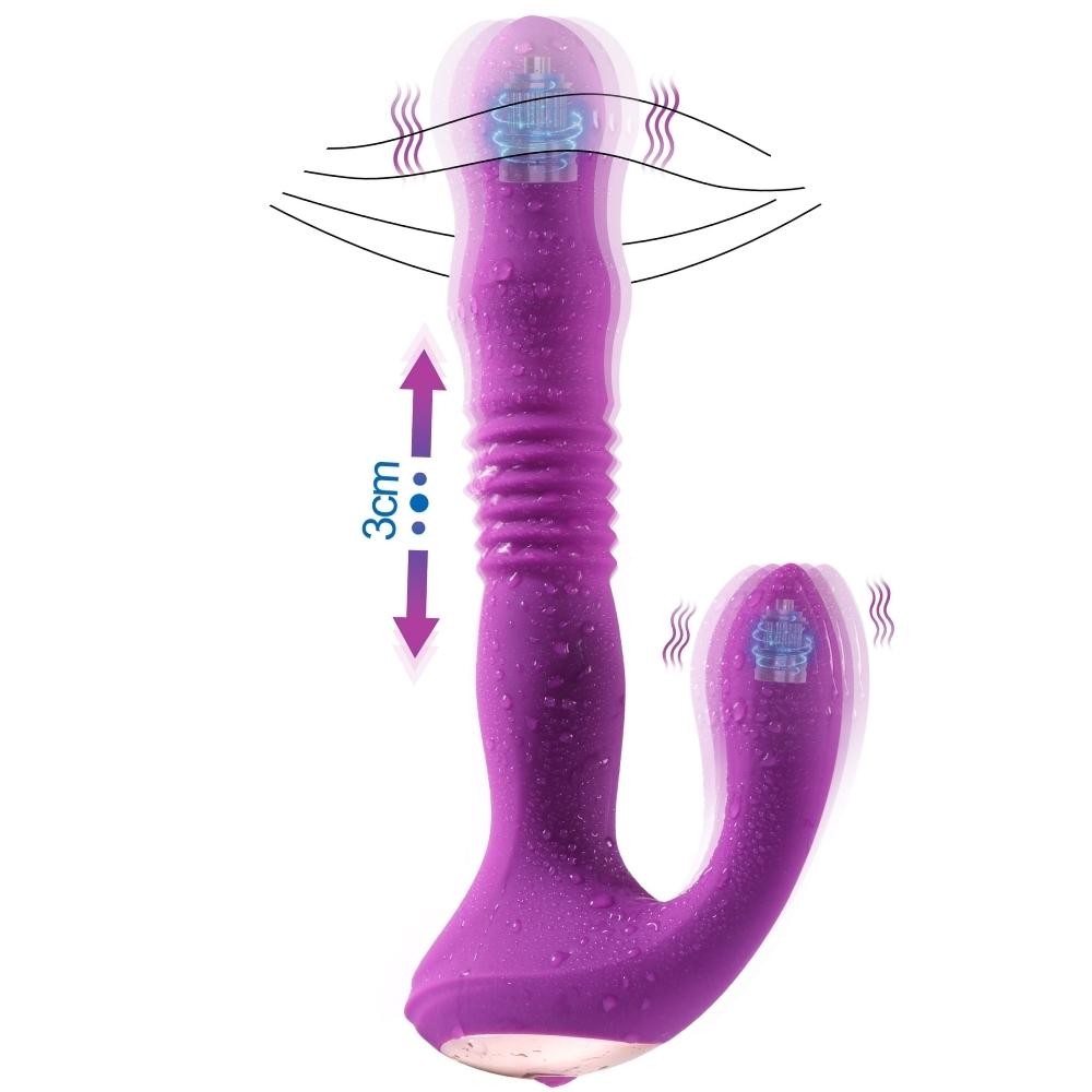 Shequ Ariel Telescopic İleri Geri Hareketli Vibratör