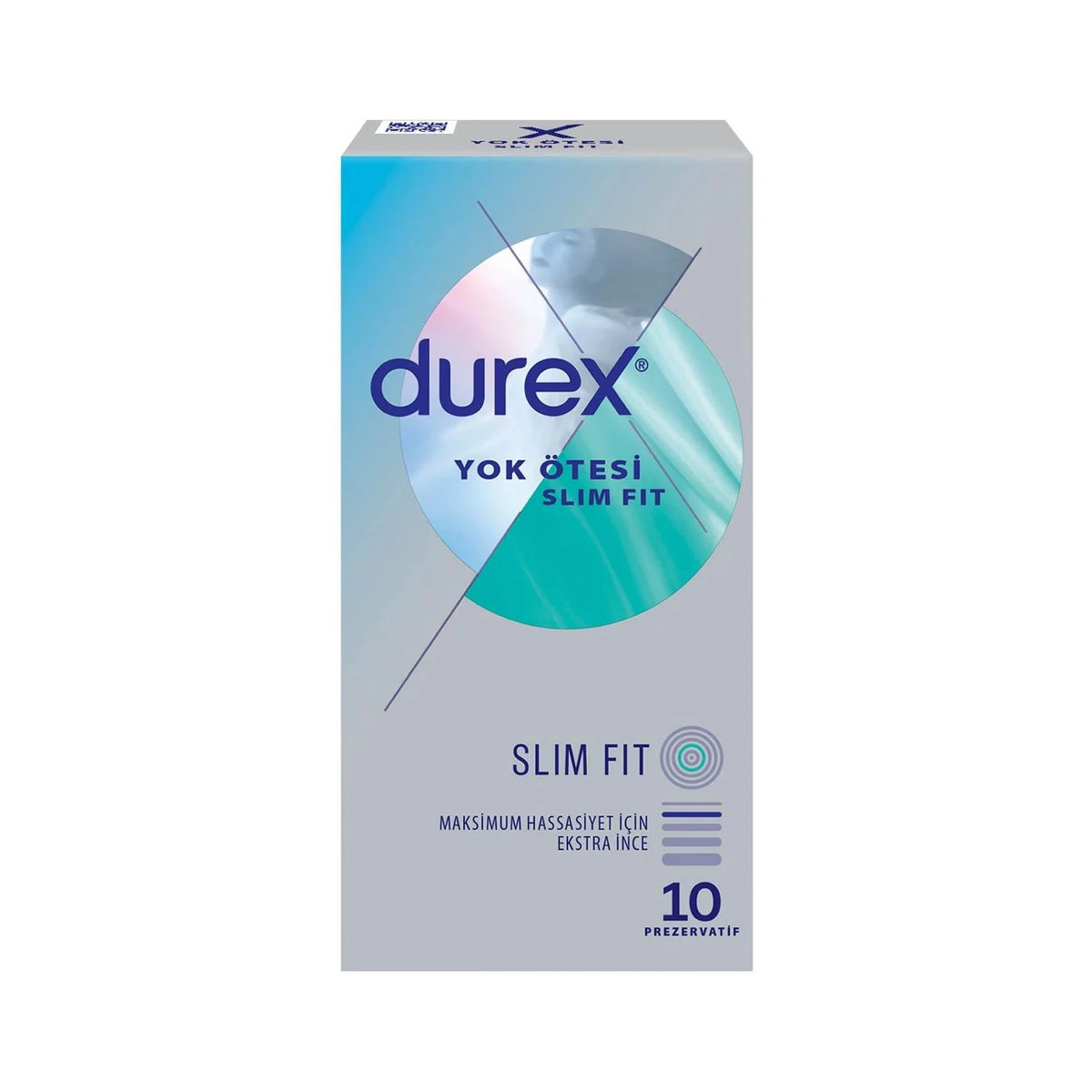 Durex Yok Ötesi Slim Fit Prezervatif 10 'lu