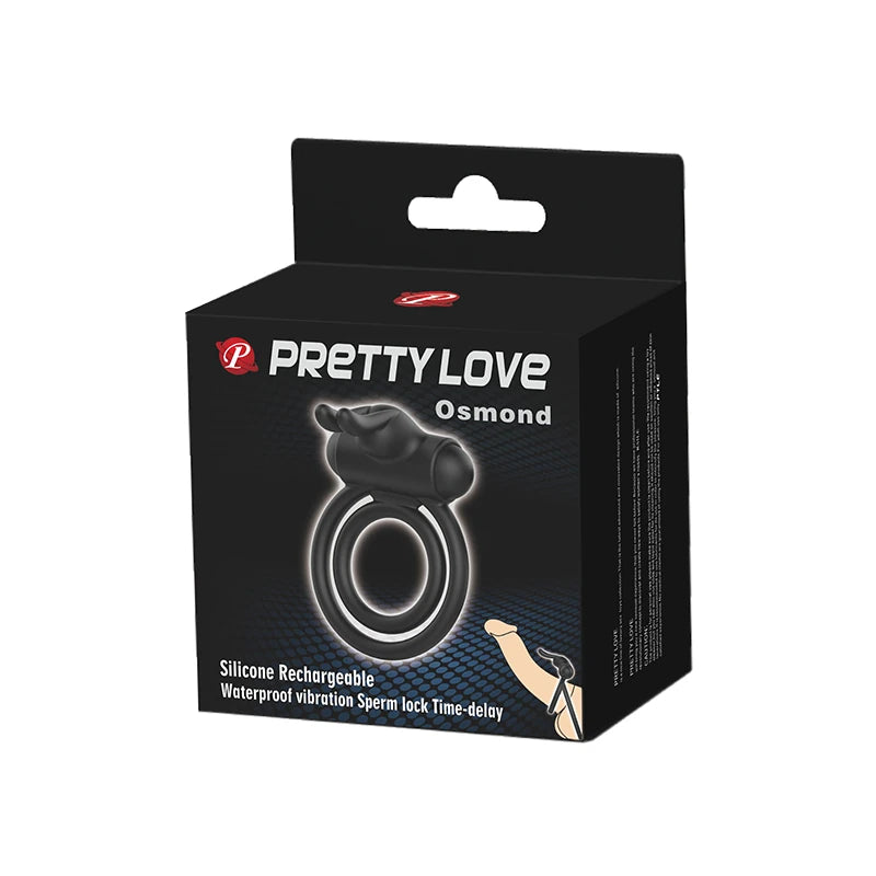 Pretty Love Osmond Rabbitli Penis Halkası