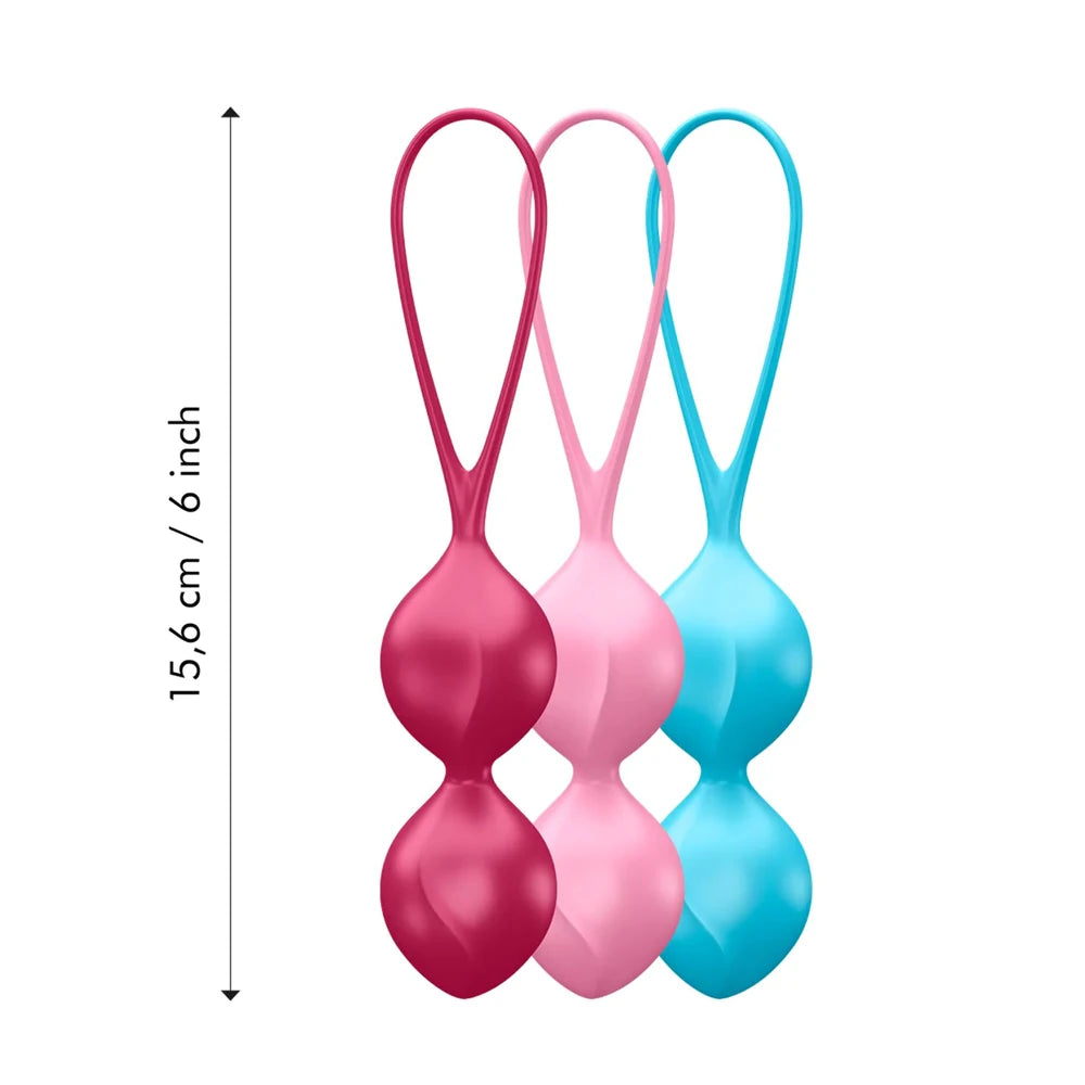 Satisfyer V Balls C03 Double V Balls Kegel Antrenman Seti