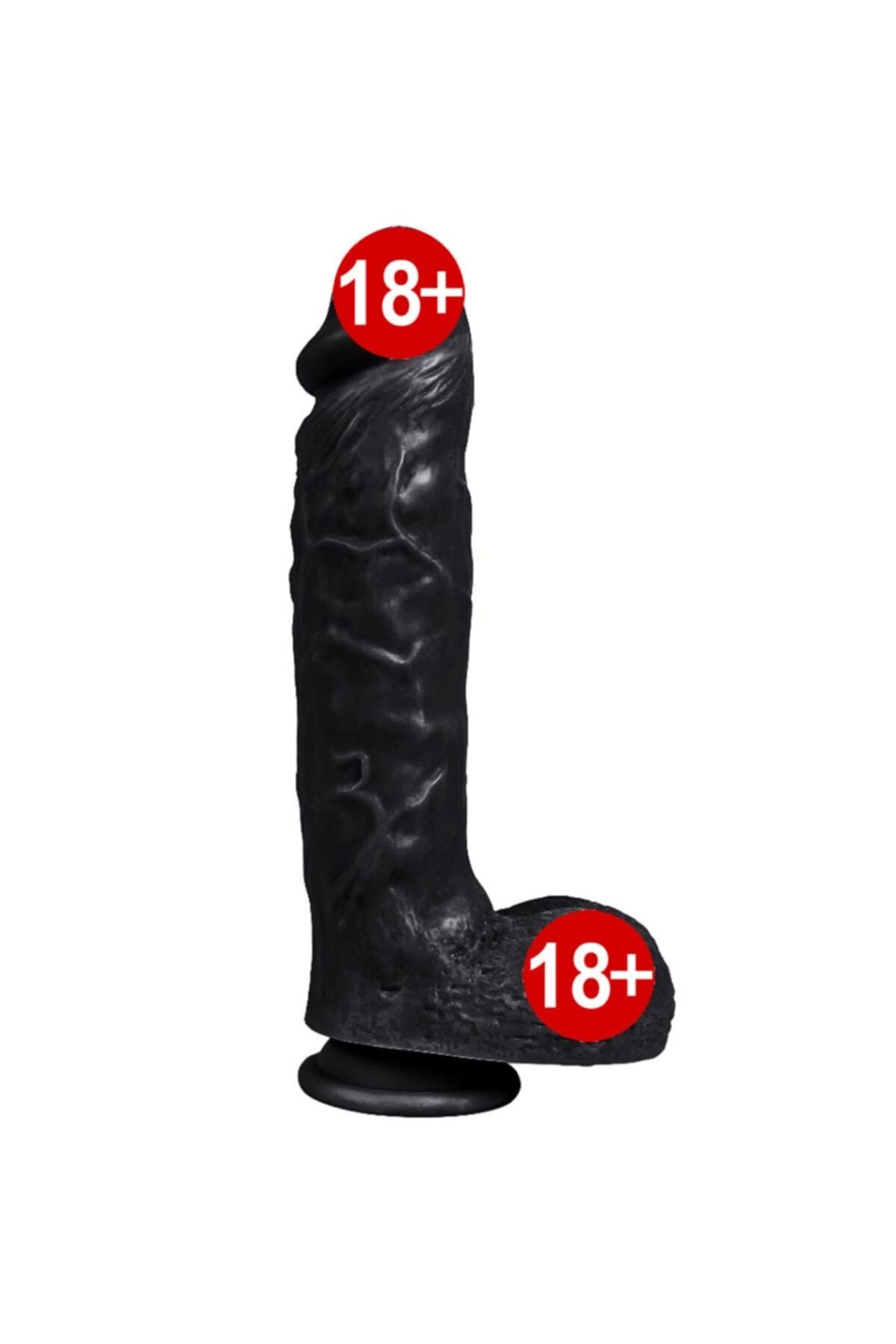 Yuechao Cremp 20 Cm Damarlı Realistik Flexible Zenci Penis