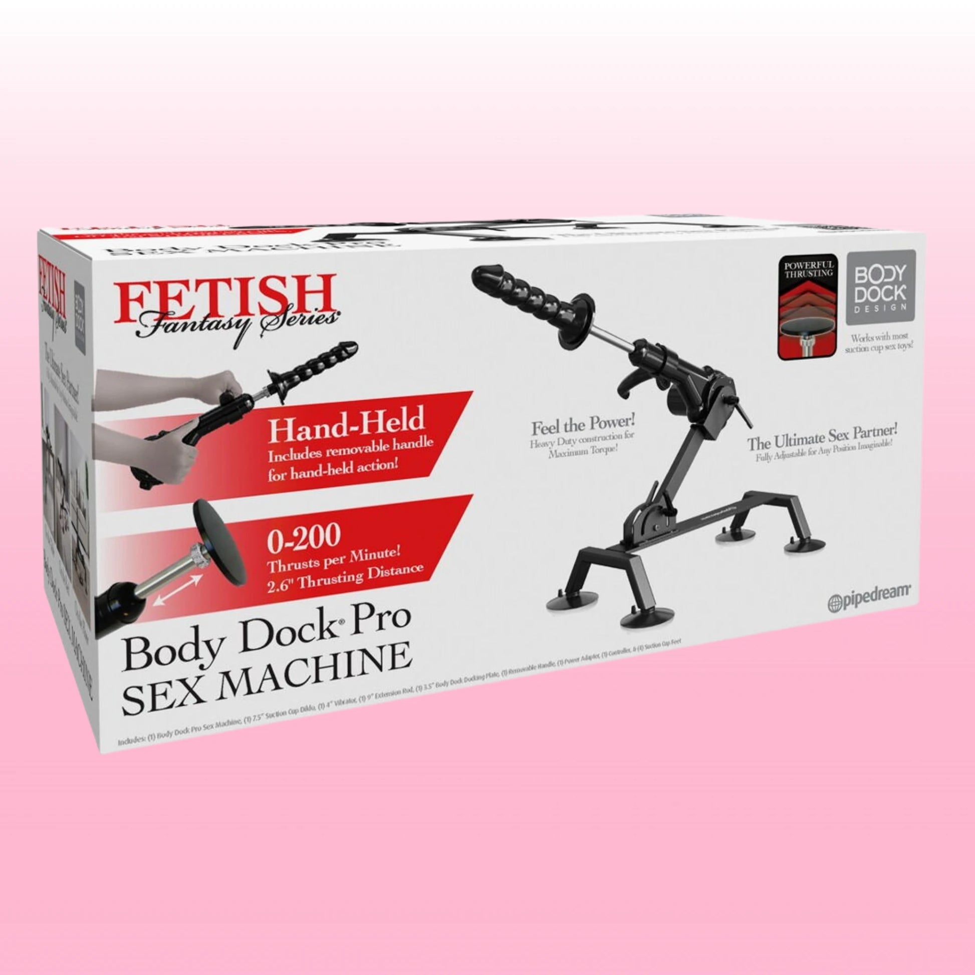 Pipedream Fetish Fantasy Series Body Dock Pro Sex Machine